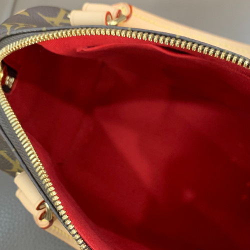 Louis Vuitton Speedy Bandouliere 20 Monogram Brown