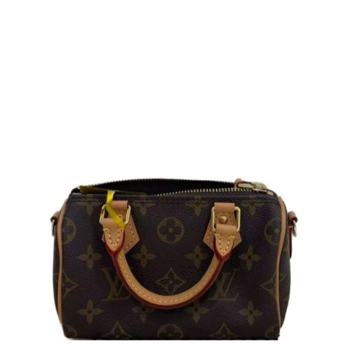 Louis Vuitton Nano Speedy Bandouliere Monogram Brown