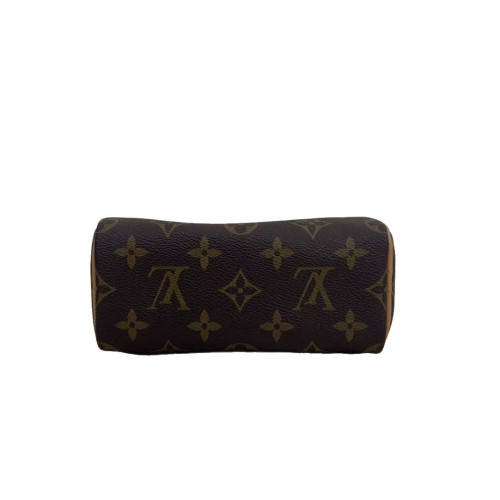 Louis Vuitton Nano Speedy Bandouliere Monogram Brown