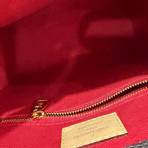 Louis Vuitton Sac Plat Bb Monogram Dark Brown Light Brown