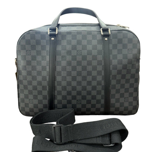 Louis Vuitton Briefcase Damier Graphite Black Grey