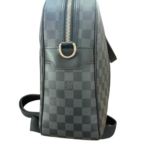 Louis Vuitton Briefcase Damier Graphite Black Grey