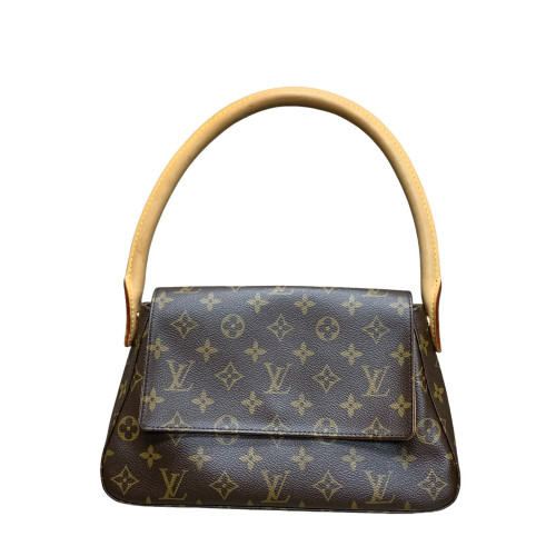 Louis Vuitton Looping PM Monogram Dark Brown Light Brown