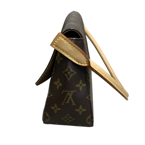 Louis Vuitton Looping PM Monogram Dark Brown Light Brown
