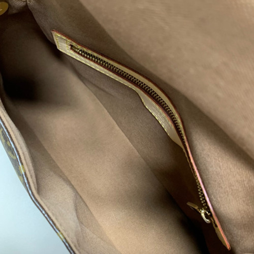 Louis Vuitton Looping PM Monogram Dark Brown Light Brown
