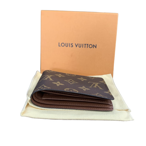 Louis Vuitton Compact Wallet Monogram Brown