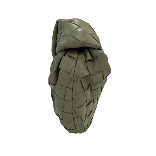 Bottega Veneta Mini Jodie Calfskin Intrecciato Green