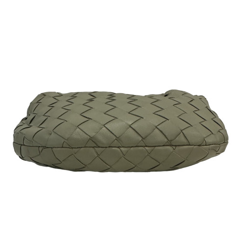 Bottega Veneta Mini Jodie Calfskin Intrecciato Green