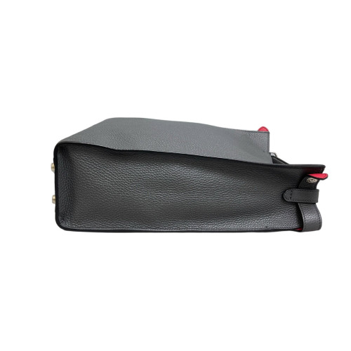 Fendi Peekaboo X-Lite Fit Grained Calfskin Grey