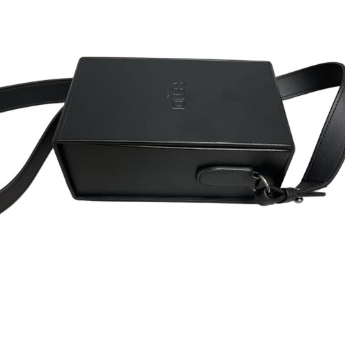 Fendi Phone Holder Smooth Calfskin Black