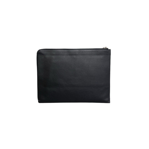 Fendi Clutch Calfskin Snake Embossed Calfskin Black Fendi Clutch Calfskin Snake Embossed Calfskin Black