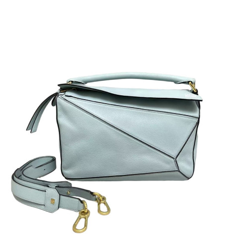 Loewe Medium Puzzle Calfskin Light Blue
