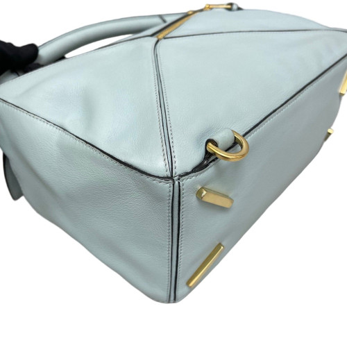 Loewe Medium Puzzle Calfskin Light Blue