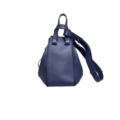 Loewe Small Hammock Calfskin Dark Blue