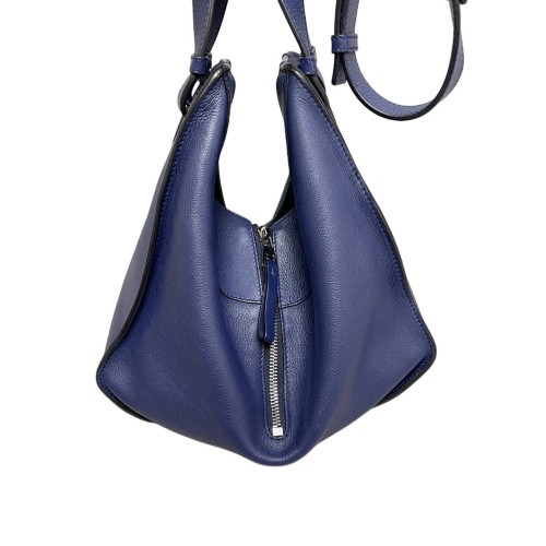 Loewe Small Hammock Calfskin Dark Blue