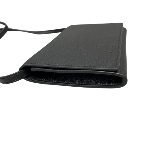 Balenciaga Shoulder Bag Grained Calfskin Black