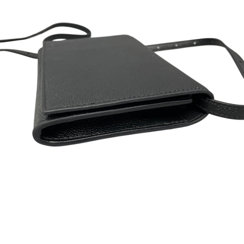 Balenciaga Shoulder Bag Grained Calfskin Black