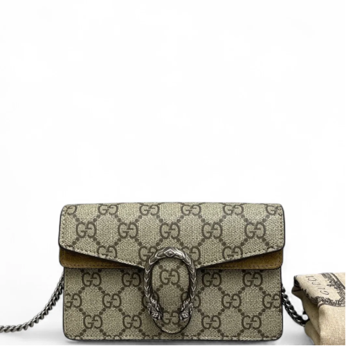Gucci Super Mini Dionysus GG Monogram Khaki Gucci Super Mini Dionysus GG Monogram Khaki