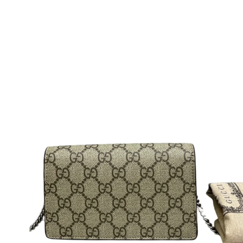Gucci Super Mini Dionysus GG Monogram Khaki Gucci Super Mini Dionysus GG Monogram Khaki