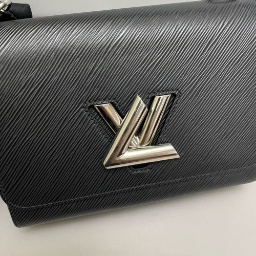 Louis Vuitton Twist Top Handle MM Epi Black