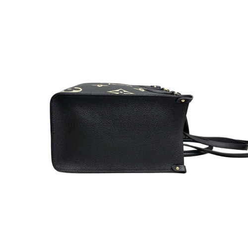 Louis Vuitton Onthego MM Empreinte Monogram Giant Black Beige
