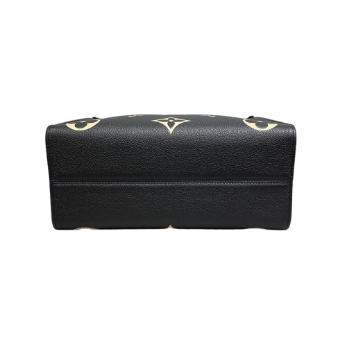Louis Vuitton Onthego MM Empreinte Monogram Giant Black Beige