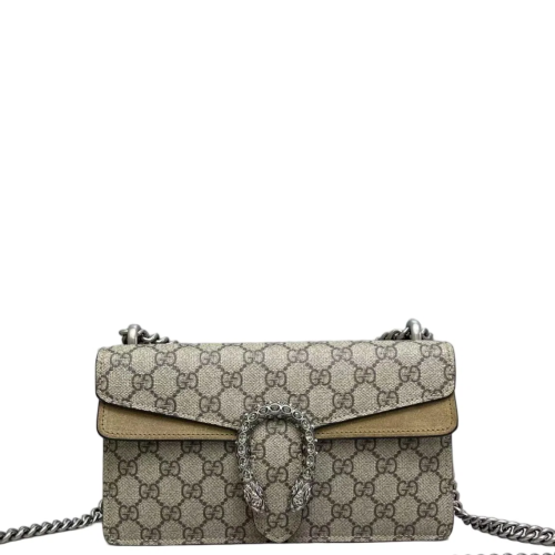 Gucci Small Dionysus GG Monogram Khaki Gucci Small Dionysus GG Monogram Khaki