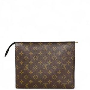 Louis Vuitton Poche Toilette 26 Monogram Brown Black Louis Vuitton Poche Toilette 26 Monogram Brown Black