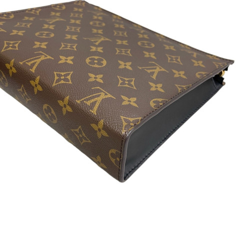 Louis Vuitton Poche Toilette 26 Monogram Brown Black