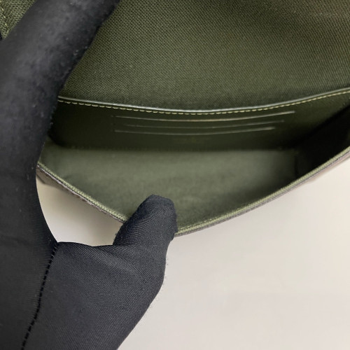 Louis Vuitton Felicie Strap & Go Monogram Brown Green