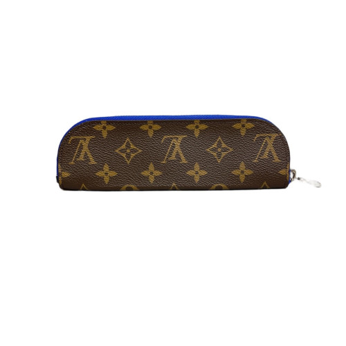 Louis Vuitton Charlotte Pencil Pouch Monogram Brown Blue