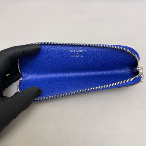 Louis Vuitton Charlotte Pencil Pouch Monogram Brown Blue