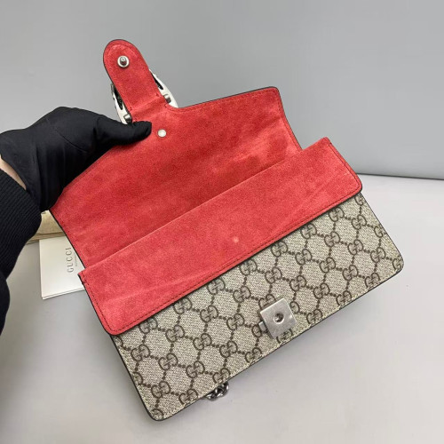 Gucci Small Dionysus GG Monogram Red Gucci Small Dionysus GG Monogram Red