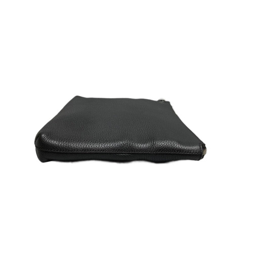Gucci Clutch Grained Calfskin Black