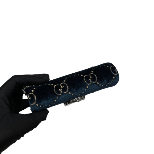 Gucci Super Mini Dionysus Velvet Blue Gucci Super Mini Dionysus Velvet Blue