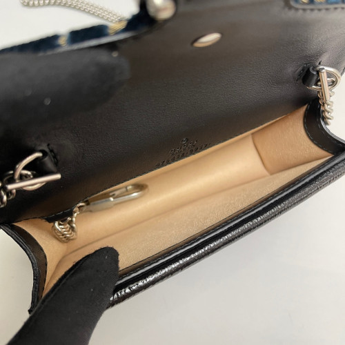 Gucci Super Mini Dionysus Velvet Blue Gucci Super Mini Dionysus Velvet Blue