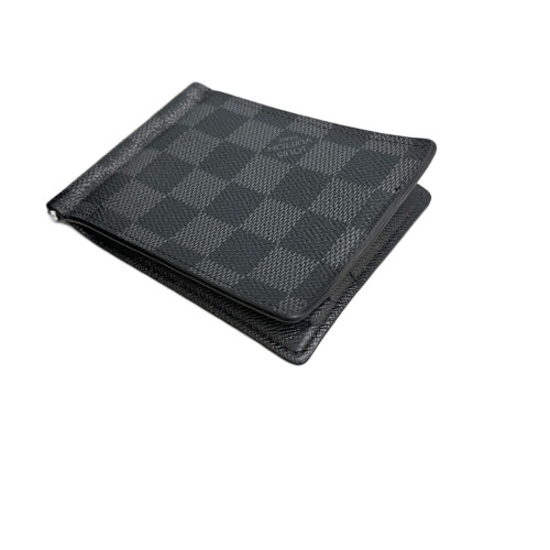Louis Vuitton Compact Wallet Damier Graphite Black