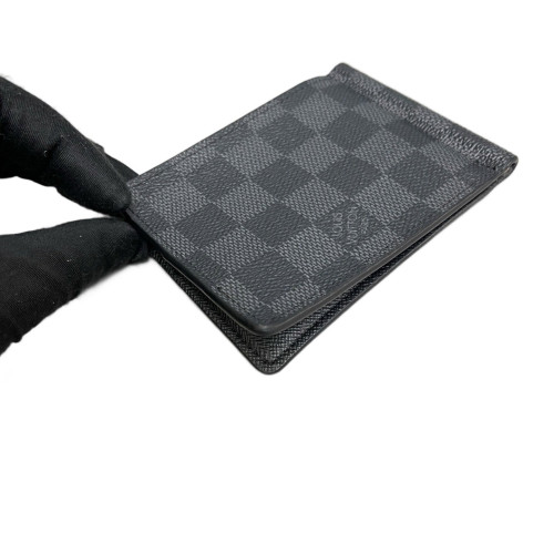 Louis Vuitton Compact Wallet Damier Graphite Black