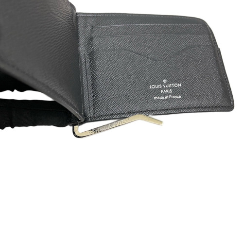 Louis Vuitton Compact Wallet Damier Graphite Black