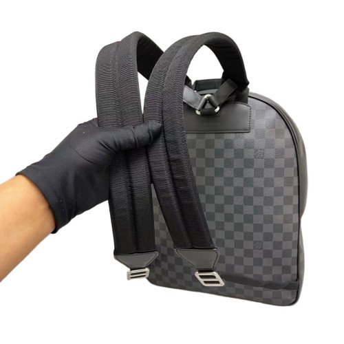 Louis Vuitton Backpack Damier Graphite Black Louis Vuitton Backpack Damier Graphite Black