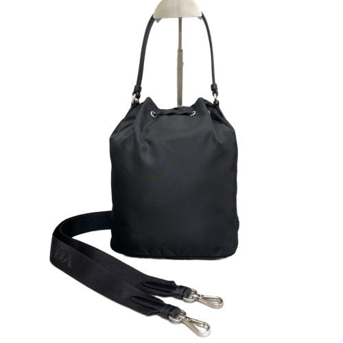 Prada Bucket Tessuto Nylon Black