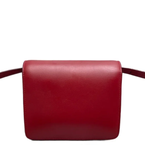 Celine Small Classic Box Smooth Calfskin Red