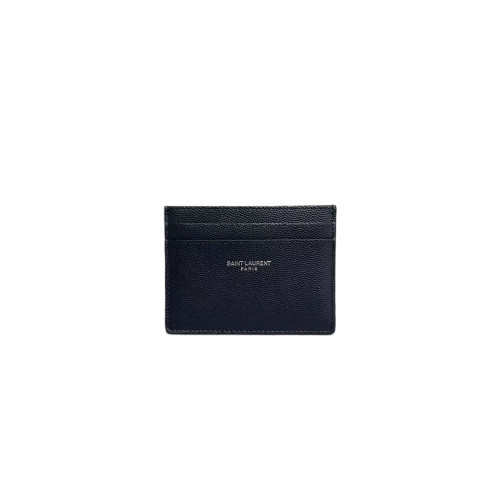 Yves Saint Laurent Card Holder Calfskin Dark Blue Yves Saint Laurent Card Holder Calfskin Dark Blue