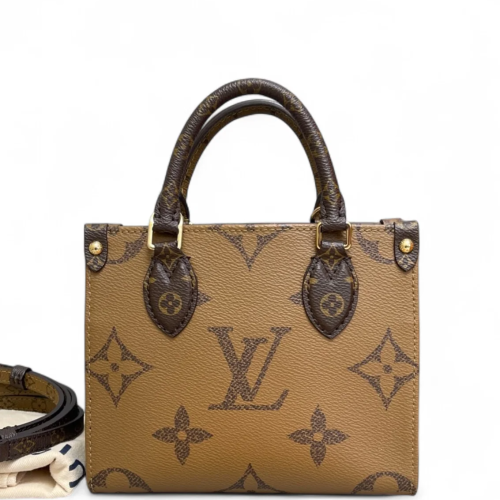 Louis Vuitton Onthego BB Reverse Monogram Giant Brown