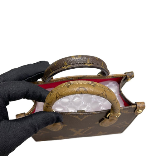 Louis Vuitton Onthego BB Reverse Monogram Giant Brown