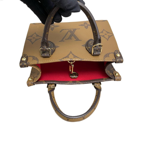 Louis Vuitton Onthego BB Reverse Monogram Giant Brown