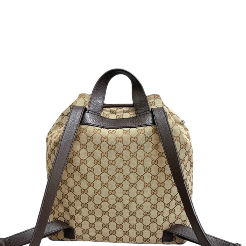 Gucci Backpack GG Supreme Monogram Brown Beige
