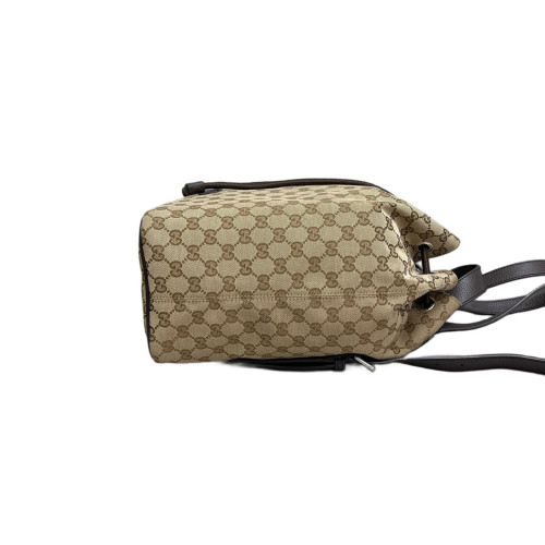 Gucci Backpack GG Supreme Monogram Brown Beige