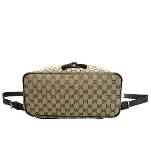 Gucci Backpack GG Supreme Monogram Brown Beige