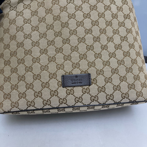 Gucci Backpack GG Supreme Monogram Brown Beige